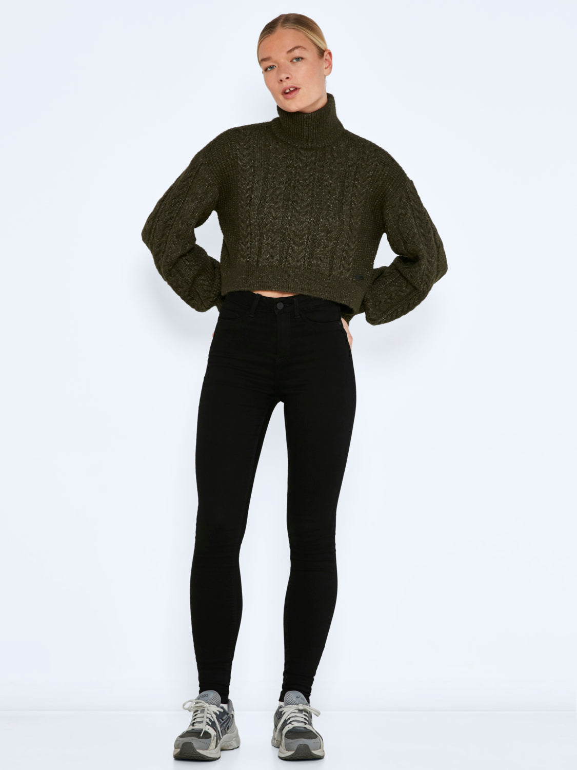 NMCALLIE Jeans - Black Denim